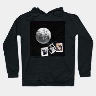 MOON PHOTO CAT REAL Hoodie